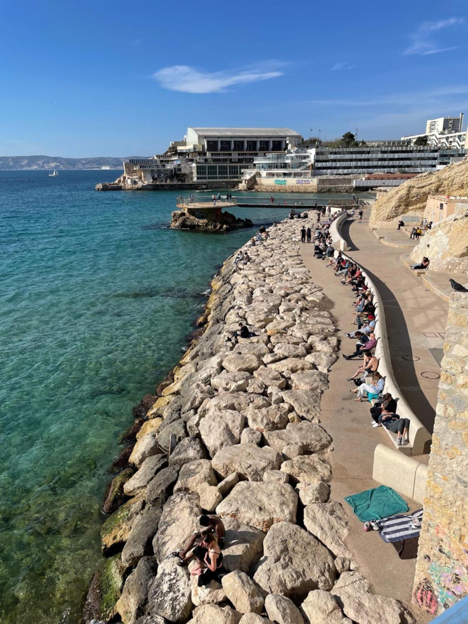 Terrasse Vue Mer & Quartier Historique Vieux Port Marseille Bagian luar foto